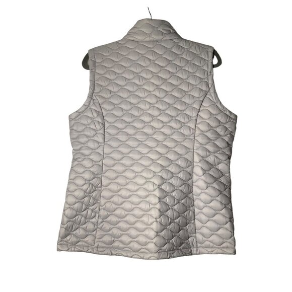 FREE COUNTRY Quilted Vest Women Size Large Silver Chip Gray Style #51-L0629S NWT - Picture 6 of 15